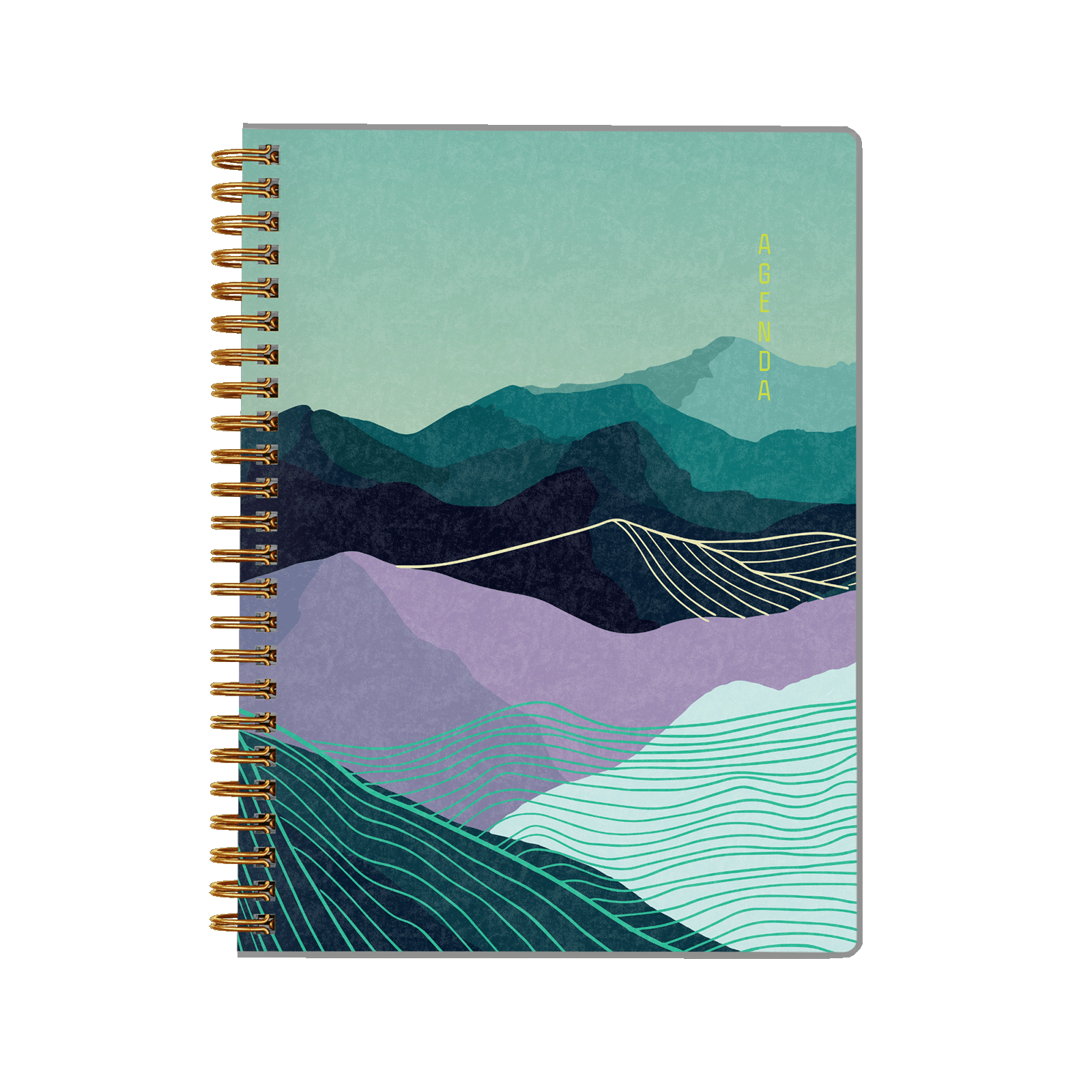 Montagne lignés
