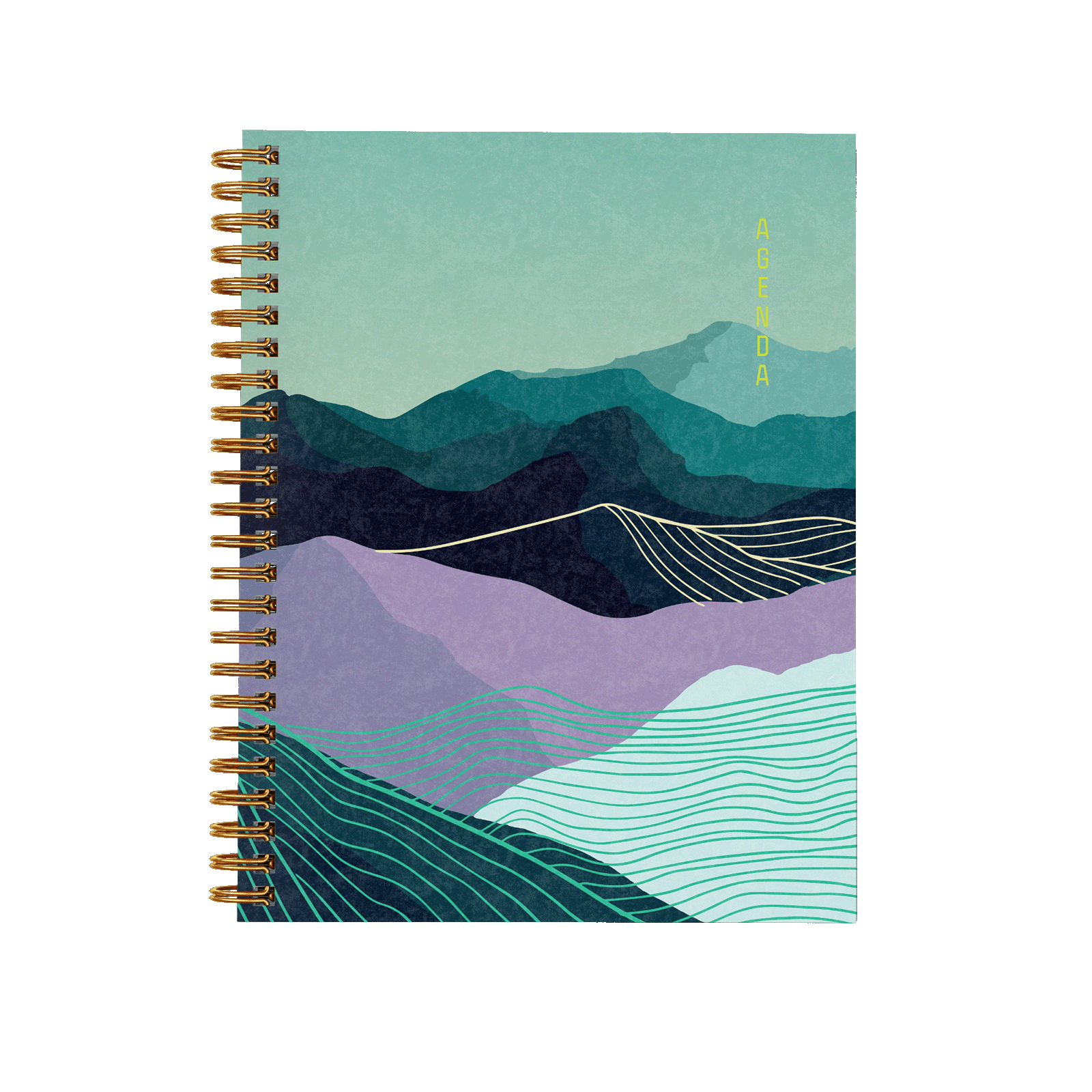 Montagnes lignées