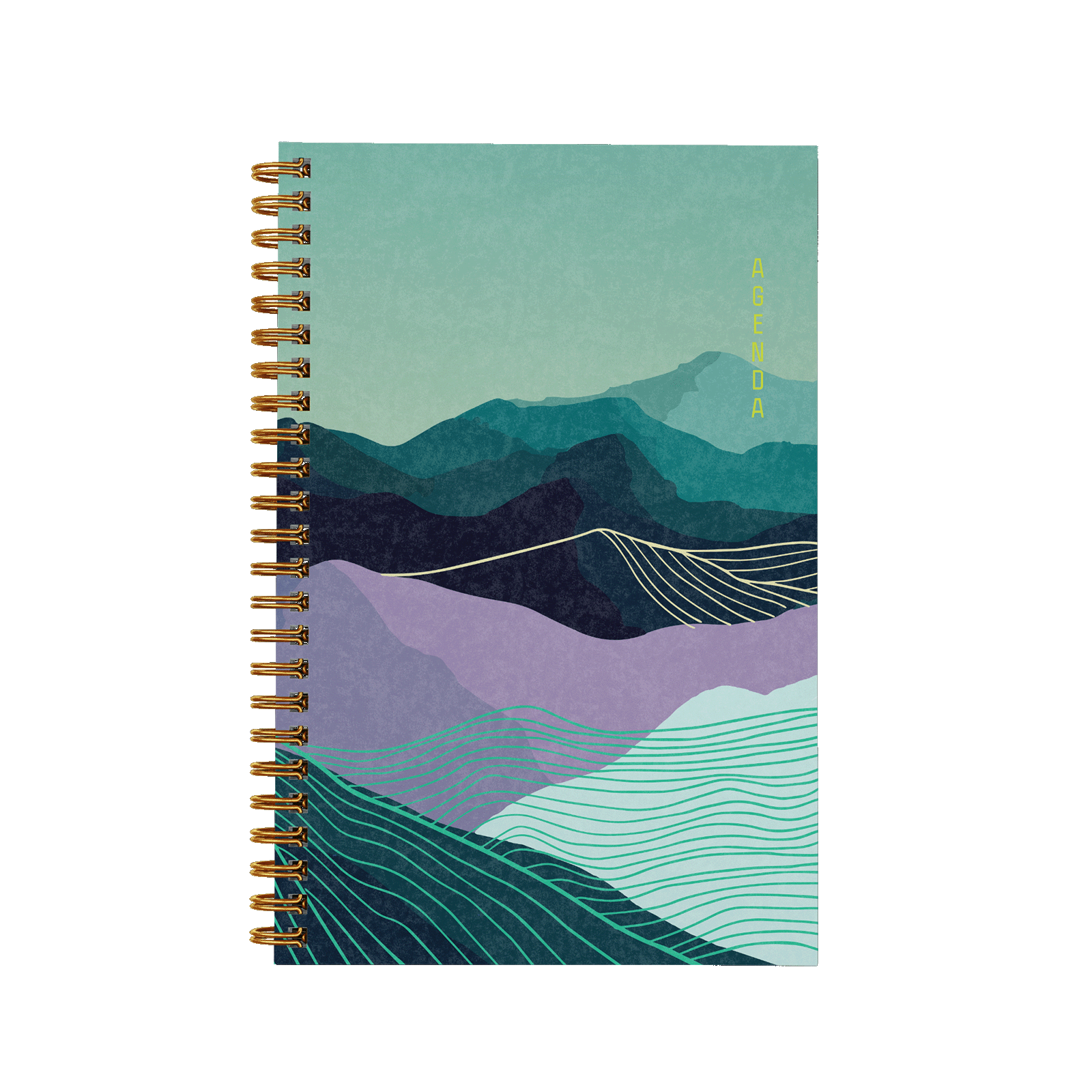 Montagnes lignées