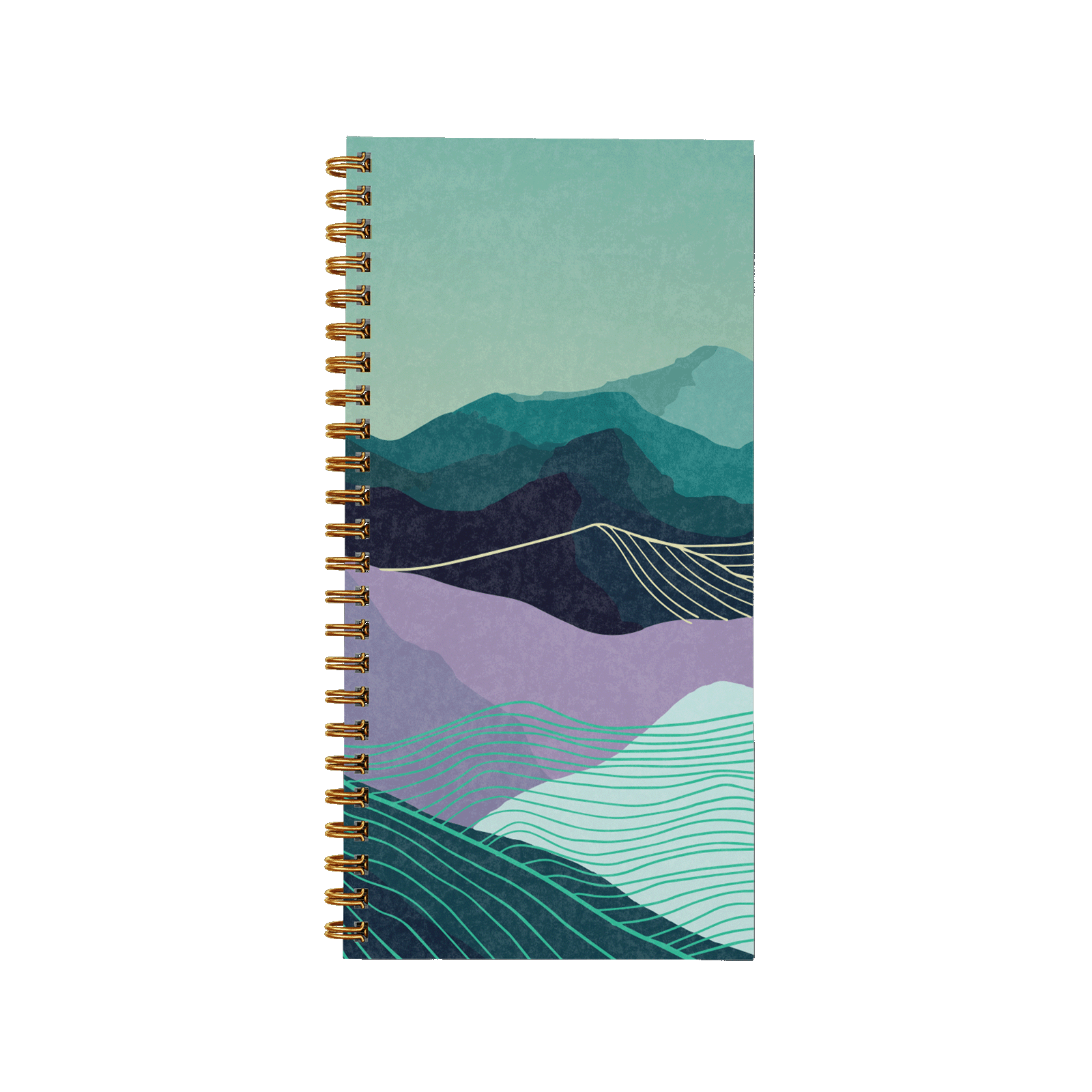 Montagnes lignées